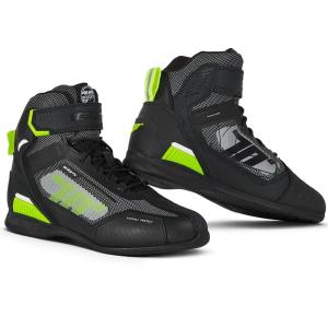 Botas Moto Veloce negro fluor blanco blanco Seventy