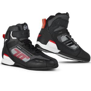 Botas Moto Veloce negro rojo blanco Seventy