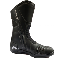 Botas de Moto Unisex Caña Alta Touring Negras Seventy