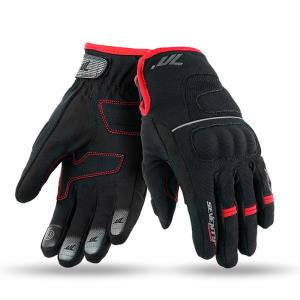 Guantes Moto de Invierno SD-C43 negro-rojo