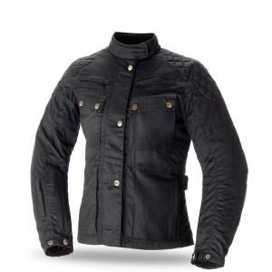 Chaqueta Moto Mujer Urban color negro de Invierno
