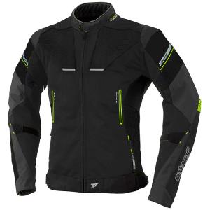 Chaqueta Moto Mujer invierno SD-JR71 negro-fluor