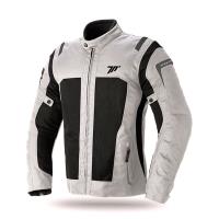 Chaqueta Hombre Verano Touring Blanco-Negro talla L