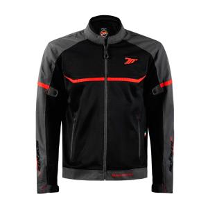 Chaqueta Verano JR30.1 Mojave negro-rojo Â· 2
