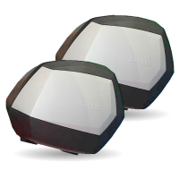 Maletas laterales SHAD SH35 para fijacion 3PSystem tapa aluminio
