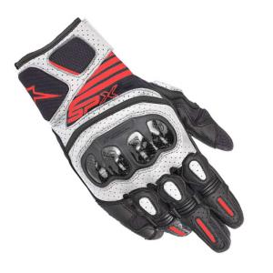 Guantes SP X Carbon V2 Blanco-Rojo