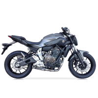 Escape acero Ixil SX1 Yamaha MT07 14-, Tracer 17- Â· 4