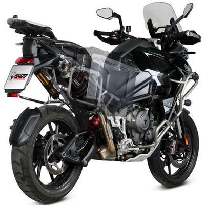 escape mivv dakar negro triumph tiger 1200 gt - rally 21-