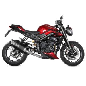 Escape Mivv SR-1 Titanio negro TRIUMPH STREET TRIPLE 765R / RS 2023-24 Â· 3