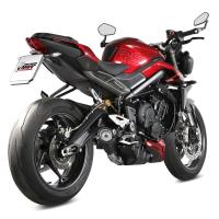 Escape Mivv XM5 negro Triumph STREET TRIPLE 765 R / RS 2023-2024