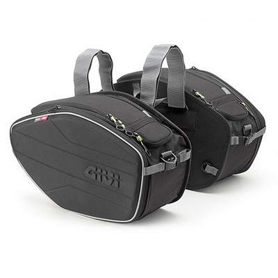 Bolsas laterales-alforjas T490 (EA101)Givi expandibles tamaño medio 19-25 l.