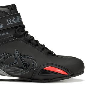 Botas moto corta Rainers T500 Plus rojo Â· 3