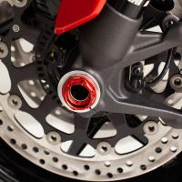 Tuerca Ergal eje delantero Ducati m25x1,25 Â· 2