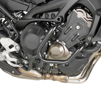 Defensas de motor tubular negro Givi Yamaha MT09 17-20