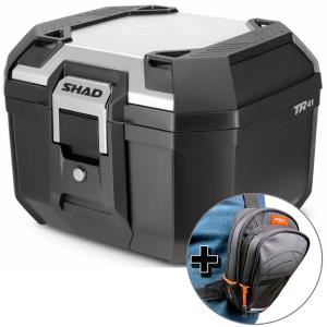 Baul Shad TR41 con tapa aluminio