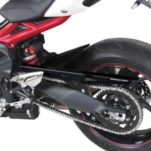 cubre cadena en aluminio negro triumph street triple r 13-17