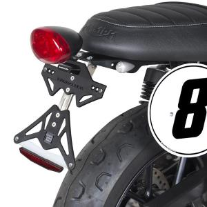 portamatriculas reclinable  barracuda triumph street twin 16 Â· 2