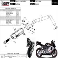 escape mivv suono honda cbr600rr 05-06 Â· 4