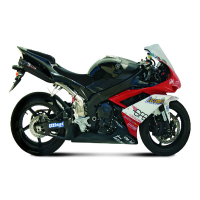 Escapes MIVV acero inox. negro Yamaha YZF R1 07-08 Â· 2