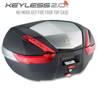 Baul Givi V47N 47L Givi tapa de aluminio cierre Keyless 2