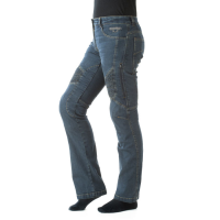 Pantalon vaquero moto mujer Valentina claro Rainers