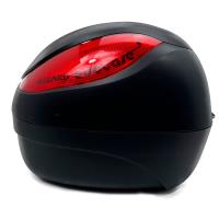 Baul Coocase V36 negro y luz roja versión basic Â· 2