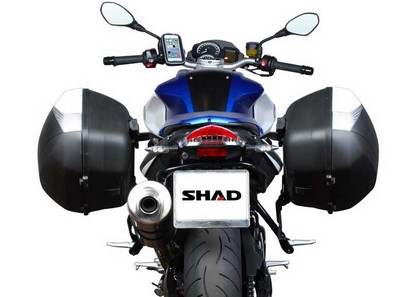 Fijacion 3P System Shad para maletas laterales en BMW F800S-R 09-15 Â· 3