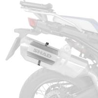 Protector térmico de escape en aluminio para bolsas o alforjas