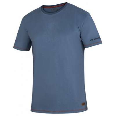 camiseta ixs azul claro motorcycle passion