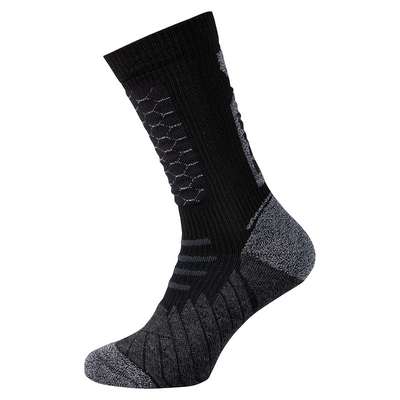 calcetines ixs negro-gris 365 courtes