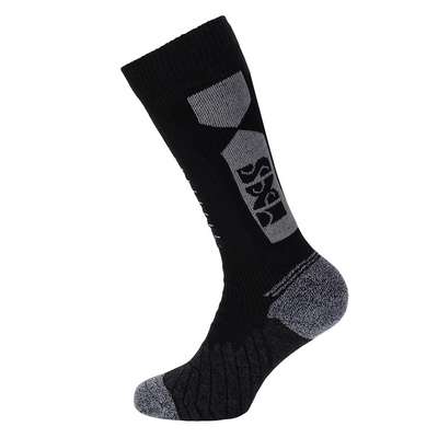 calcetines ixs negro-gris 365 básico