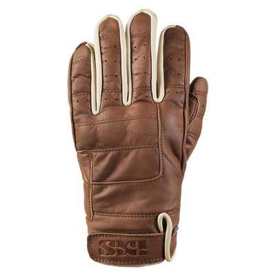 Guantes Hombre Piel Rust Negro