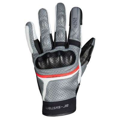 guantes ixs tour desert-air gris-gris claro-negro