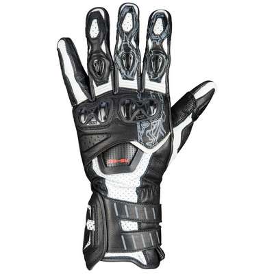 guantes ixs sports rs-200 3 negro-blanco