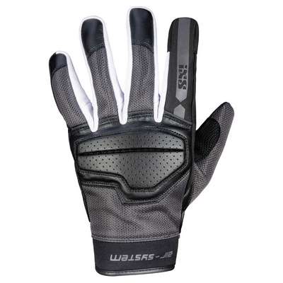 guantes verano ixs classic evo-air negro-gris-blanco