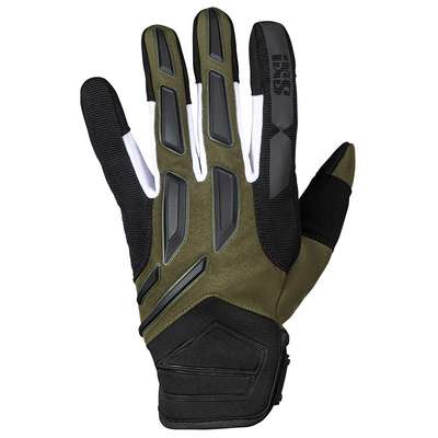 guantes ixs tour pandora-air 2 negro-verde-blanco