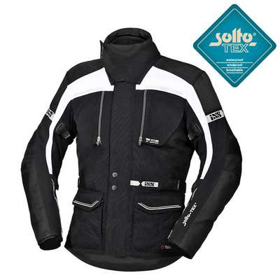 chaqueta invierno ixs tour traveller-st negro-blanco