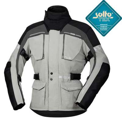 chaqueta invierno ixs tour traveller-st gris-plata-negro