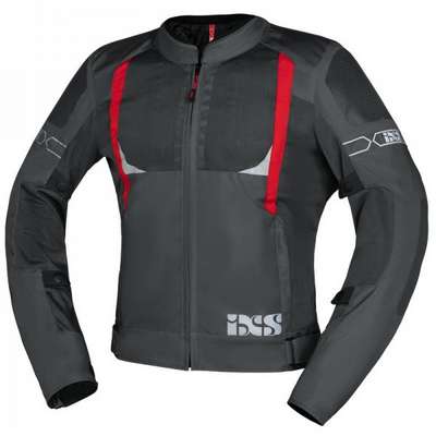 chaqueta ixs sports trigonis-air gris oscuro-gris-rojo