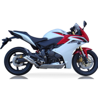 Escape acero Ixil L2X Honda CB600F/S Hornet 07-13 y CR600F 11-13 Â· 2