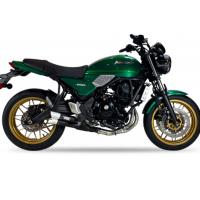 Escape acero negro Ixil L3XB Kawasaki Z650 / RS 23+ Â· 2