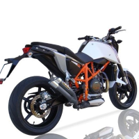 Escape acero negro Ixil L3XB KTM Duke 690 12-16 Â· 2