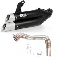 Escape acero negro Ixil L3XB Suzuki GSX-8 S/R 23+ Â· 3