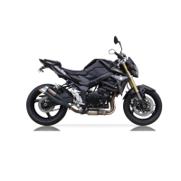 Escape acero negro Suzuki GSXS y GSR750 Â· 3