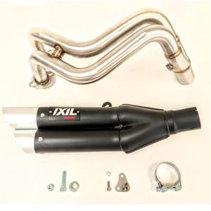 Escape completo acero negro Ixil L3XB Yamaha MT07-Tracer-XSR700 Â· 3