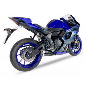 Escape acero negro Ixil L3XB Yamaha R7 21-