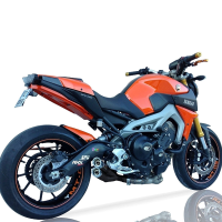 Escape acero Yamaha MT09-Tracer-XSR IXIL Dual Hyperlow Black XL Â· 2