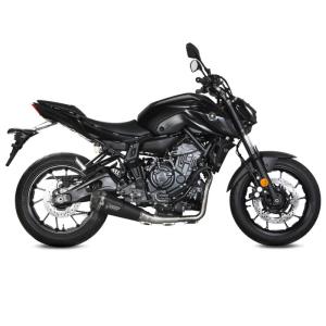 Escape Mivv delta race negro Yamaha MT07 21-