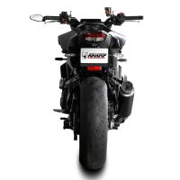 Escape completo Mivv GP PRO acero negro Yamaha MT-09 24+ / R9 25+ Â· 3