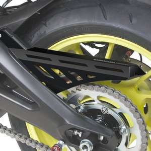 cubre cadena en aluminio negro barracuda yamaha mt-09 17-20